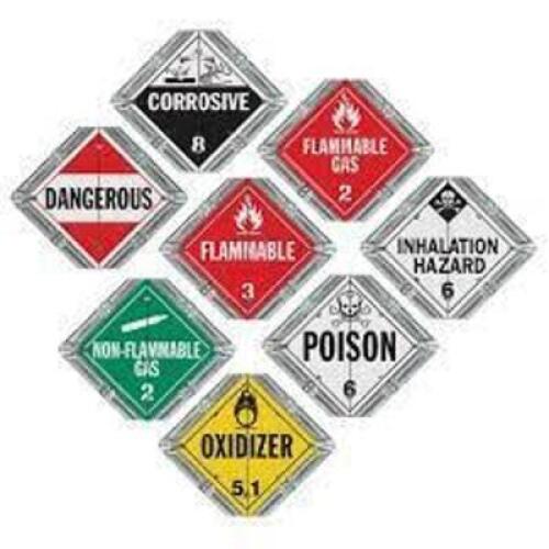 DESCRIPTION: (4) BASIC FLIP PLACARD BRAND/MODEL: 8-LEGEND INFORMATION: 8-DIFFERENT SIGNS/WHITE RETAIL$: 24.81 EACH SIZE: 13.75"W X 14.96"L QTY: 4