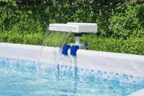 DESCRIPTION: (1) SOOTHING LED WATERFALL BRAND/MODEL: BESTWAY FLOWCLEAR RETAIL$: $50.00 EA QTY: 1