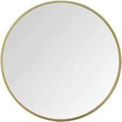 DESCRIPTION: (1) WALL MIRROR BRAND/MODEL: NBGHOME INFORMATION: GOLD RETAIL$: $52.90 EA QTY: 1