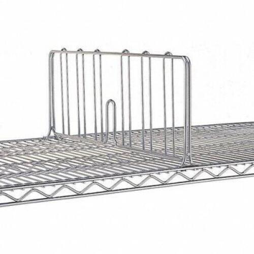 DESCRIPTION: (1) PACK OF (6) SHELF DIVIDER BRAND/MODEL: METRO #5JNW5 RETAIL$: $188.85 EA SIZE: 24X2X8 QTY: 1