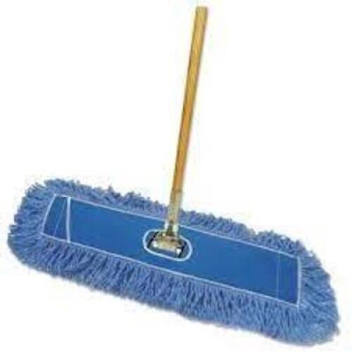 DESCRIPTION: (1) BOX OF (80) DUST MOP BRAND/MODEL: LONG BEACH #T-45RM INFORMATION: BLUE RETAIL$: $158.48 EA SIZE: 13.5X95 QTY: 1
