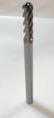 DESCRIPTION: (1) SOLID CARBIDE BALL END MILL BRAND/MODEL: ACCUPRO 60338977 RETAIL$: 94.91 SIZE: 3/8" 1-1/2" LOC QTY: 1