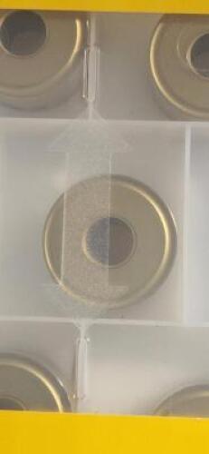DESCRIPTION: (20) RNMG-88C3S MILLING INSERTS BRAND/MODEL: KENNAMETAL RNMG-88C-3S RETAIL$: $78.93 PER INSERT QTY: 20
