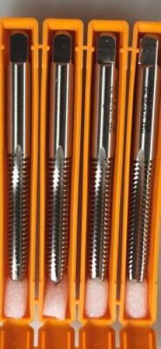DESCRIPTION: (10) HSS STRAIGHT FLUTE HAND TAP BRAND/MODEL: HERTEL 77430015 RETAIL$: $6.4 EA SIZE: 1/4-20 UNC QTY: 10