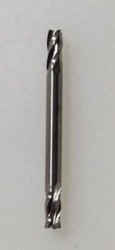 DESCRIPTION: (4) SOLID CARBIDE SQ END MILL BRAND/MODEL: HETEL 88248513 RETAIL$: $13.59 EA SIZE: 1/8" 1/4" LOC QTY: 4