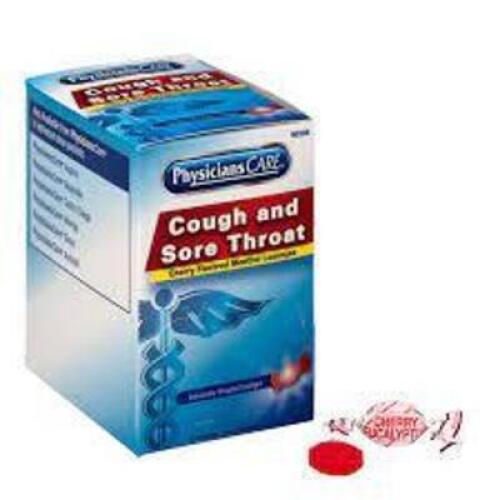 DESCRIPTION (3) PACKS OF (50) THROAT LOZENGES BRAND/MODEL PHYSICIANS CARE #90306 ADDITIONAL INFORMATION RETAILS FOR $10.00 EA SIZE 50 EA THIS LOT IS S