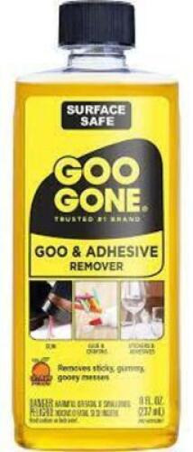 DESCRIPTION: (6) ADHESIVE REMOVER BRAND/MODEL: GOO GONE RETAIL$: $8.00 EA SIZE: 8 FL OZ QTY: 6