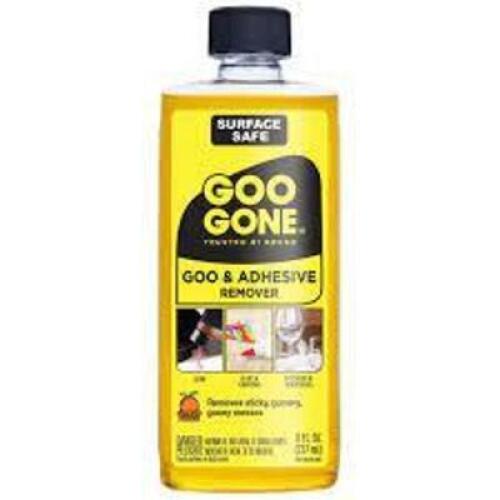 DESCRIPTION: (6) GOO ADHESIVE REMOVER BRAND/MODEL: GOO GONE RETAIL$: $5.99 EA SIZE: 8 FL OZ QTY: 6