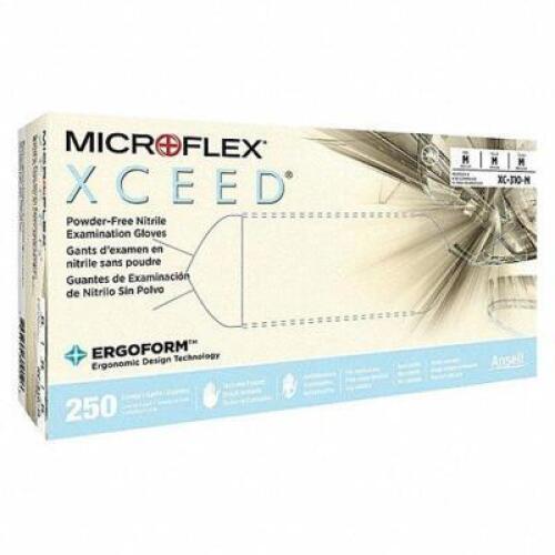 DESCRIPTION: (2) BOXES OF (250) DISPOSABLE GLOVES BRAND/MODEL: MICROFLEX #12U406 RETAIL$: $64.25 EA SIZE: SIZE M QTY: 2
