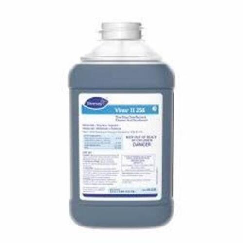 DESCRIPTION: (2) DEODORIZING CLEANER AND DISINFECTANT CONCENTRATE BRAND/MODEL: DIVERSEY #10C417 RETAIL$: $150.00 TOTAL SIZE: 2.5 L QTY: 2