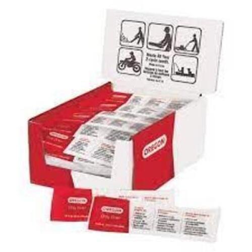 DESCRIPTION (1) CASE OF (48) PILLOW PACKS 2 CYCLE ENGINE OIL BRAND/MODEL OREGON #40092 ADDITIONAL INFORMATION RETAILS FOR $2.94 A PACKET SIZE 1.8 OZ T