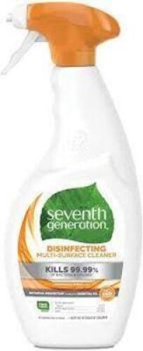 DESCRIPTION: (6) DISINFECTANT MULTI SURFACE CLEANER BRAND/MODEL: SEVENTH GENERATION RETAIL$: $6.00 EA SIZE: 26 OZ QTY: 6