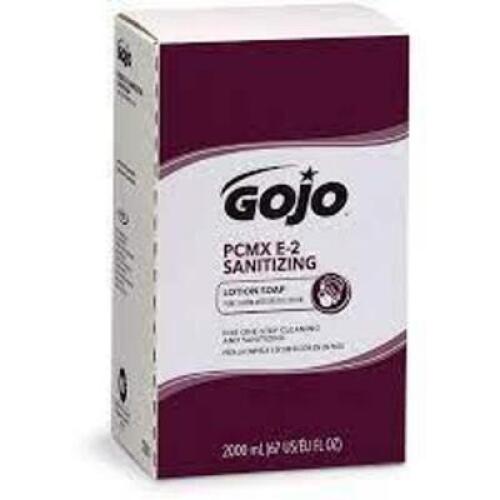 DESCRIPTION: (2) SANITIZING LOTION SOAP BRAND/MODEL: GOJO PCMX E2 RETAIL$: $30.00 EA SIZE: 2000 ML QTY: 2