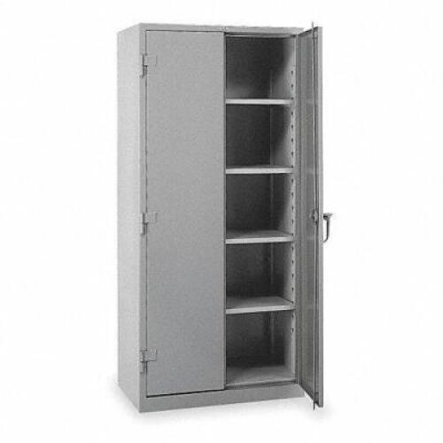 DESCRIPTION: (1) STORAGE CABINET BRAND/MODEL: LYON/DD1114 INFORMATION: SWING HANDLE & PADLOCK HASP RETAIL$: $1,987.04 SIZE: 36" X 21" X 82" QTY: 1