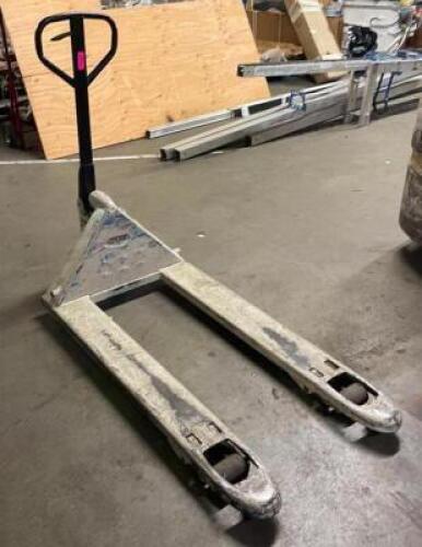 DESCRIPTION: MIGHTY LIFT PALLET JACK LOCATION: WAREHOUSE QTY: 1