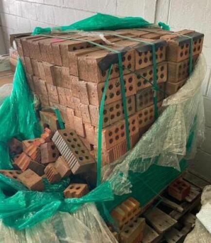 DESCRIPTION: PALLET OF BRICKS LOCATION: BREEZEWAY QTY: 1