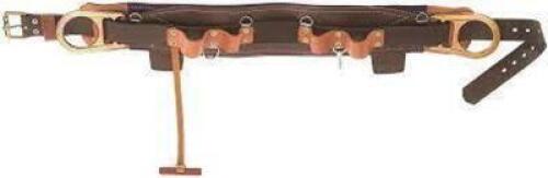 DESCRIPTION: (1) LINEMAN'S BODY BELT BRAND/MODEL: KLEIN TOOLS #48UW94 INFORMATION: BROWN RETAIL$: $586.93 EA SIZE: 300 LB CAPACITY QTY: 1