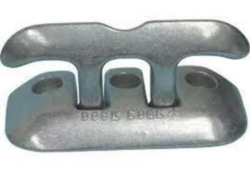 DESCRIPTION: (3) FLIP UP DOCK CLEAT BRAND/MODEL: CMP INFORMATION: SOLID MARINE GRADE ALUMINUM RETAIL$: $45.00 EA SIZE: 8" QTY: 3