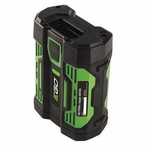 DESCRIPTION: (1) ADAPTOR BRAND/MODEL: EGO #54YP37 RETAIL$: $106.76 EA SIZE: 6 57/64 in W x 13 3/8 in H x 12 61/64 in D, BAX1500/BH1001 QTY: 1