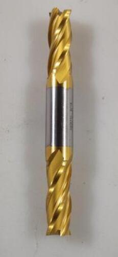 DESCRIPTION: (1) HSS DE SQ END MILL BRAND/MODEL: HERTEL 87151510 RETAIL$: 60.58 SIZE: 9/16",1-3/8" LOC 5/8" SD QTY: 1