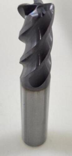 DESCRIPTION: (2) SOLID CARBIDE CORNER RADIUS END MILL BRAND/MODEL: NIAGARA CUTTER N09953 RETAIL$: 109 SIZE: 1/2" DIA 0.06" RAD QTY: 2