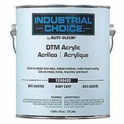 DESCRIPTION: (2) INTERIOR AND EXTERIOR PAINT BRAND/MODEL: RUST-OLEUM #5H894 INFORMATION: NAVY GRAY RETAIL$: $67.43 EA SIZE: 1 GALLON QTY: 2