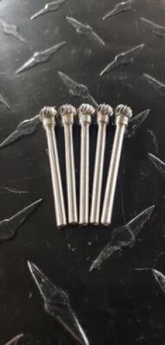 DESCRIPTION (25) RUCH TOOL CO. 1/2" SA CUT BURR BRAND/MODEL R3-3L`1-1/2 SA CUT SIZE 1/2" THIS LOT IS SOLD BY THE PIECE QTY 25