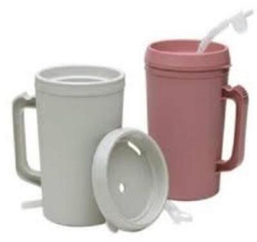 DESCRIPTION: (4) CASES OF (24) MUG LIDS BRAND/MODEL: MEDEGEN MEDICAL #10606 INFORMATION: ROSE RETAIL$: $62.99 A CASE SIZE: 22 OZ QTY: 4
