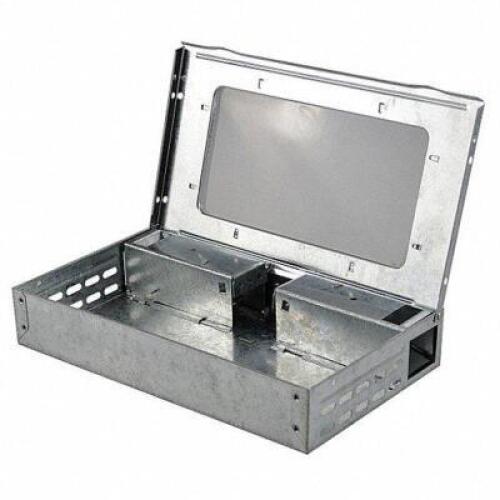 DESCRIPTION: (1) MOUSE TRAP BRAND/MODEL: CATCHMASTER #32J090 INFORMATION: GALVANIZED STEEL RETAIL$: $18.10 EA SIZE: 10-1/2" LONG QTY: 1