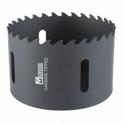 DESCRIPTION: (5) HOLE SAW BLADE BRAND/MODEL: MORSE #53WM19 RETAIL$: $29.18 EA SIZE: 3 5/8 IN SAW DIA., 3 TEETH PER INCH, 1 7/8 IN MAX. CUTTING DP, 5/8