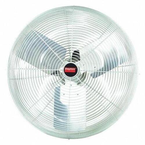 DESCRIPTION: (1) HIGH TEMPERATURE INDUSTRIAL FAN BRAND/MODEL: DAYTON #4VAC4 RETAIL$: $514.59 EA SIZE: 24 IN BLADE DIA, 1 SPEEDS, 6,400 CFM, 115 V AC Q