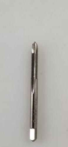 DESCRIPTION: (18) HSS SPIRAL POINT TAP BRAND/MODEL: HERTEL 41113036 RETAIL$: $7.62 EA SIZE: #8-32 QTY: 18