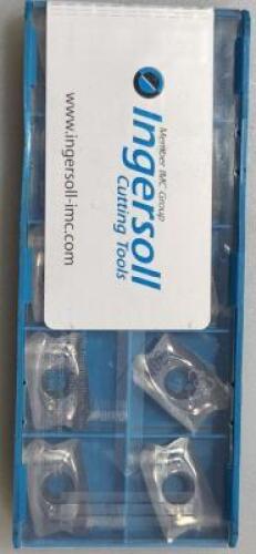 DESCRIPTION: (10) AOMT180532FR-P MILLING INSERTS BRAND/MODEL: INGERSOLL 5812887 RETAIL$: $ 21.08 PER INSERT QTY: 10