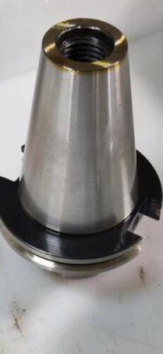 DESCRIPTION: (1) CAT50 MILLING ADAPTER BRAND/MODEL: KOMET A52 10350 RETAIL$: 841.18 SIZE: CAT50XABS 50 QTY: 1