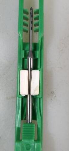 DESCRIPTION: (3) SOLID CARBIDE FULL RADIUS DIAMOND MILLING CUTTER RETAIL$: $49.70 EA SIZE: 1.5MM QTY: 3