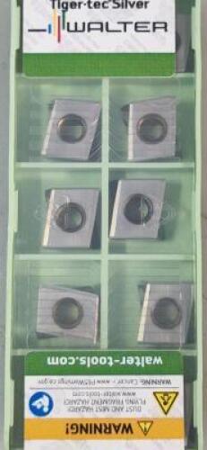 DESCRIPTION: (30) LNHU130608R-L55 CARBIDE MILLING INSERTS BRAND/MODEL: WALTER 6192470 RETAIL$: $27.83 PER INSERT QTY: 30