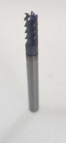 DESCRIPTION: (10) SOLID CARBIDE SQ END MILL BRAND/MODEL: DURAMILL 1702080443 RETAIL$: $60.82 EA SIZE: 1/8" QTY: 10