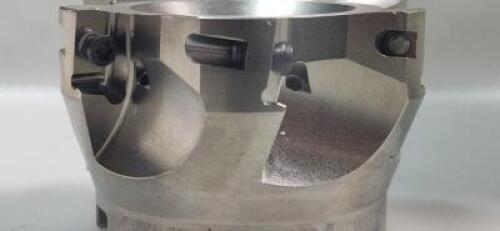 DESCRIPTION: (1) INDEXABLE SQ SHOULDER FACE MILL BRAND/MODEL: SECO 022691827 RETAIL$: 849 SIZE: 80MM CUT, 27MM ARBOR HOLE 17MM MAX DEPTH QTY: 1