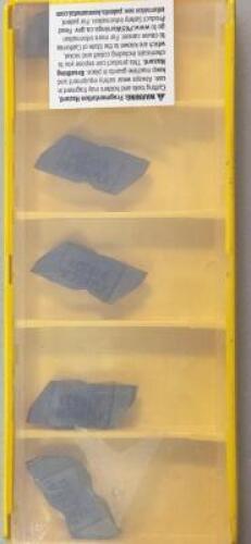 DESCRIPTION: (20) TOP NOTCH CARBIDE GROOVING INSERTS BRAND/MODEL: KENNAMETAL NR3047LK RETAIL$: 37.14 QTY: 20