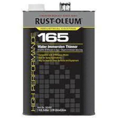 DESCRIPTION: (1) WATER IMMERSION THINNER BRAND/MODEL: RUST-OLEUM #16402 RETAIL$: $100.00 EA SIZE: 1 GALLON QTY: 1