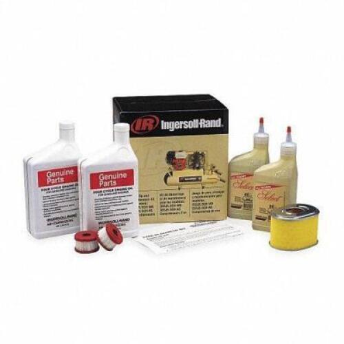 DESCRIPTION: (1) GASOLINE ENGINE STARTUP KIT BRAND/MODEL: INGERSOLL RAND #5ZL97 RETAIL$: $155.59 EA SIZE: AIR FILTER AND OIL FILTER, LUBRICANT AND INL