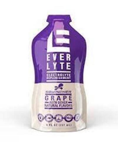 DESCRIPTION: (1) CASE OF (22) ELECTROLYTE REPLENISHMENT BEVERAGE BRAND/MODEL: SQWINCHER EVERLYTE INFORMATION: GRAPE RETAIL$: $26.98 TOTAL SIZE: 8 OZ Q