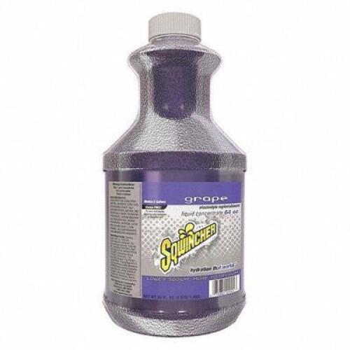 DESCRIPTION: (2) SPORTS DRINK MIX LIQUID CONCENTRATE BRAND/MODEL: SQWINCHER #1UFH5 INFORMATION: GRAPE RETAIL$: $15.30 EA SIZE: 64 OZ QTY: 2
