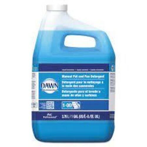 DESCRIPTION: (1) MANUAL POT AND PAN DETERGENT BRAND/MODEL: DAWN PROFESSIONAL RETAIL$: $35.41 EA SIZE: 1 GALLON QTY: 1