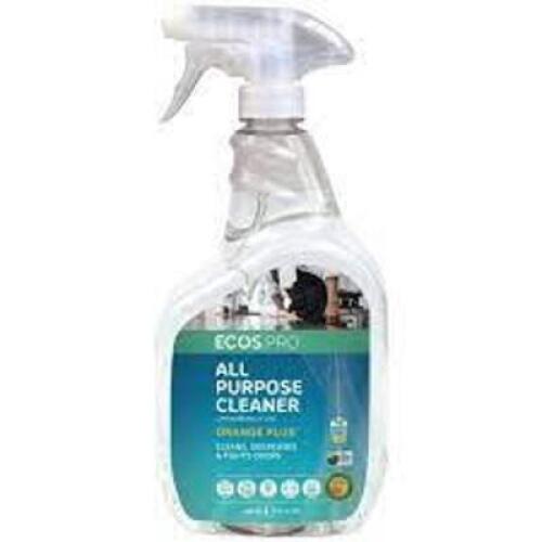 DESCRIPTION: (4) ALL PURPOSE CLEANER BRAND/MODEL: ECOS PRO #4TKC4 INFORMATION: ORANGE PLUS RETAIL$: $8.37 EA SIZE: 32 OZ QTY: 4