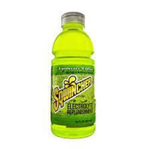 DESCRIPTION: (1) CASE OF (12) SPORTS DRINK BRAND/MODEL: SQWINCHER #03058LL INFORMATION: LEMON LIME RETAIL$: $20.00 TOTAL SIZE: 20 OZ QTY: 1