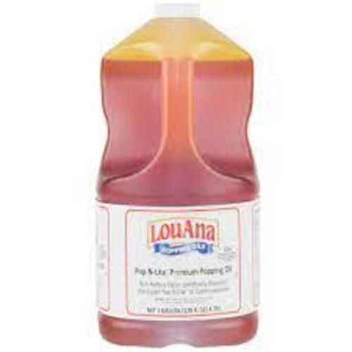 DESCRIPTION: (2) POP N LITE PREMIUM POPPING OIL BRAND/MODEL: LOUANA RETAIL$: $25.00 EA SIZE: 1 GALLON QTY: 2