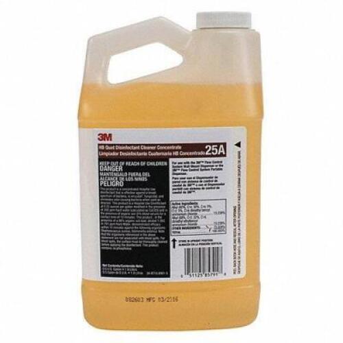 DESCRIPTION: (2) QUAT DISINFECTANT CLEANER BRAND/MODEL: 3M #39CZ62 RETAIL$: $74.94 EA SIZE: 1/25 GALLON QTY: 2