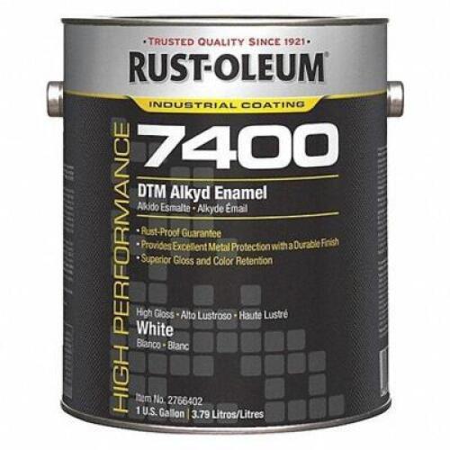 DESCRIPTION: (1) INTERIOR EXTERIOR PAINT BRAND/MODEL: RUST-OLEUM #5A262 INFORMATION: WHITE RETAIL$: $101.03 EA SIZE: 1 GALLON QTY: 1