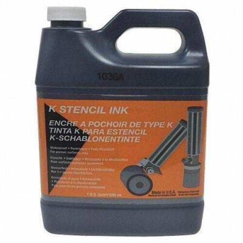 DESCRIPTION: (4) STENCIL INK BRAND/MODEL: MARSH #5A136 RETAIL$: $20.00 EA SIZE: 1 QT QTY: 4